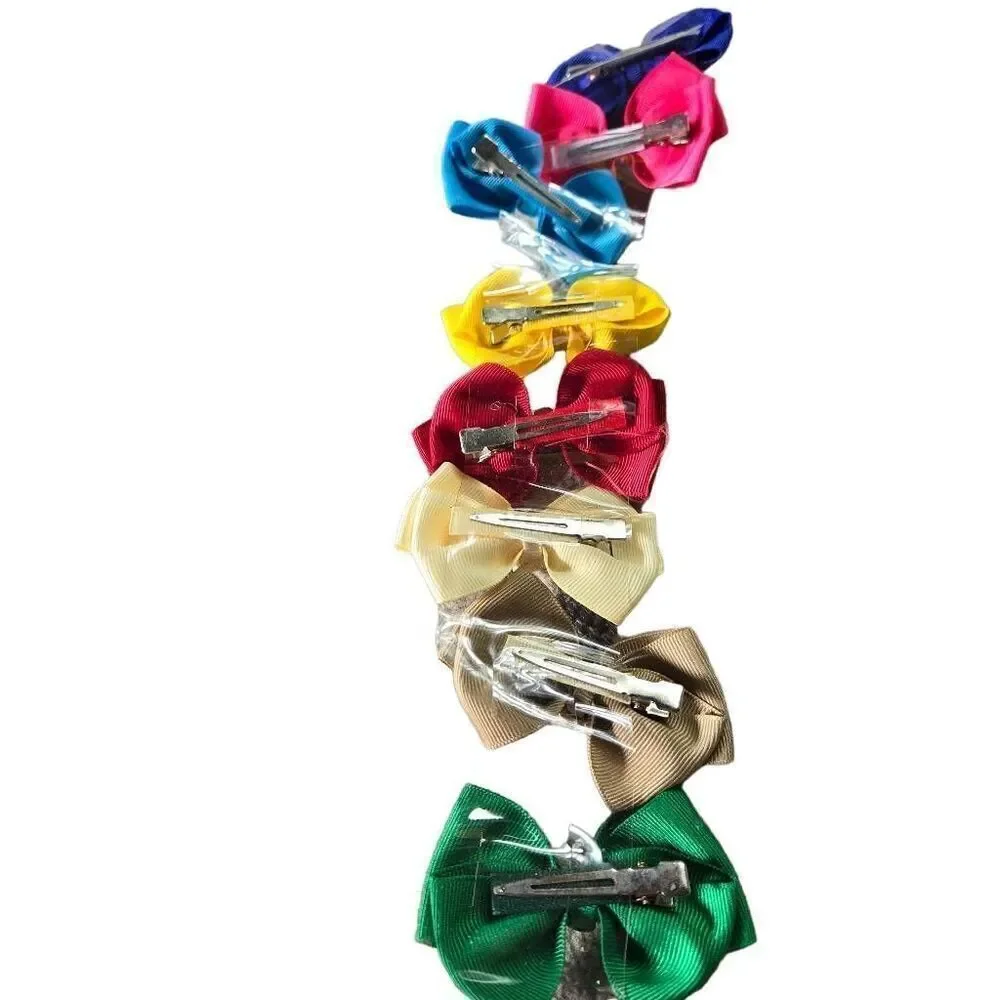 8 solid bows, 3